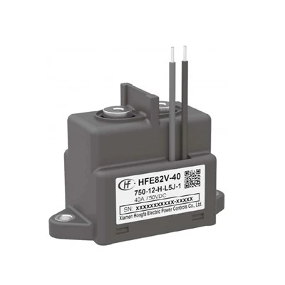 Contator DC de alta tensão HFE82V-40 HONGFA 450V 750V 40A